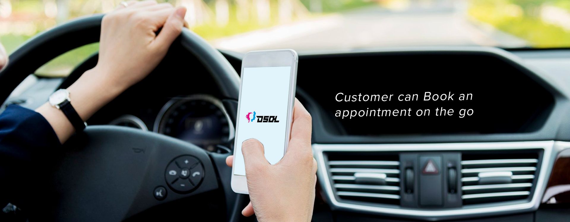 Customer can Book an appointment on the go | easy salon sofware